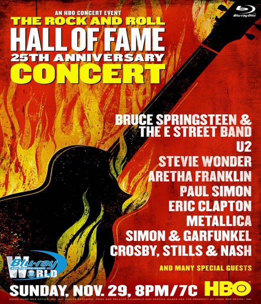 M129 - The Rock And Roll Hall Of Fame 25th Anniversary Concert (2 Disc)